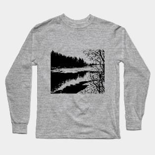 Winter landscape Long Sleeve T-Shirt